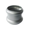 RHEINZINK prePATINA blue-grey dubbele overschuifwrong Ø60 mm
