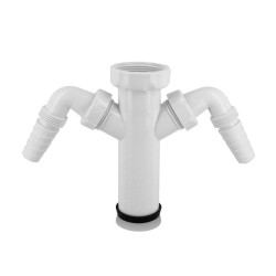 BONFIX Inlaattule 2x afsluitbaar 6/4" x 40 mm