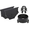 ACO House and Garden Hexaline aansluitset eindplaten en onderuitloop