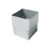 RHEINZINK prePATINA blue-grey verbindingsmof vierkant 80 x 80mm