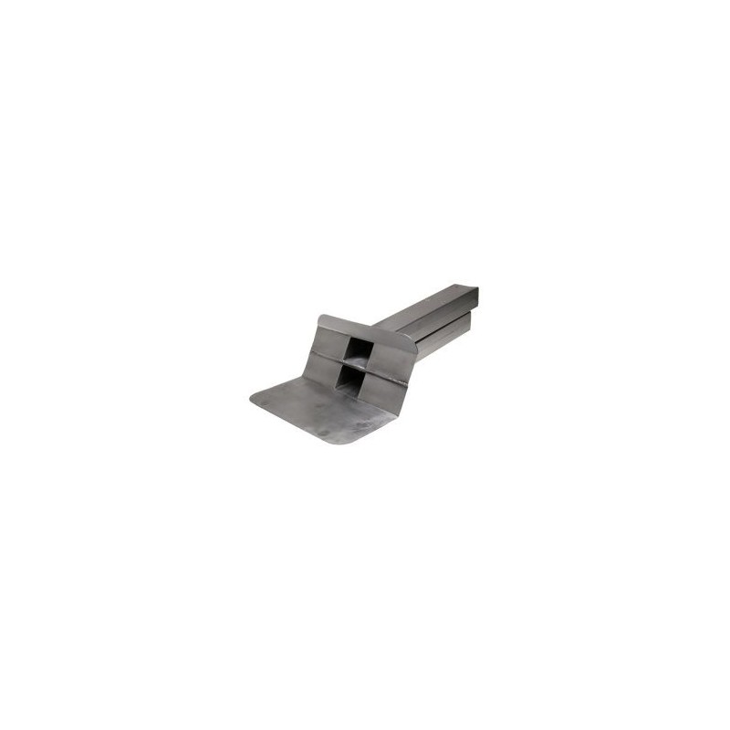 plakplaat COMBI lood 25 UD 450 mm 45 graden 2 x 60 x 100 mm