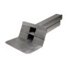 plakplaat COMBI lood 25 UD 450 mm 45 graden 2 x 60 x 100 mm