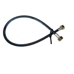 koppelslang - propaanslang EN853 (zwart) 50cm - 2 x shell