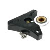 BONFIX Kunststof knop met messing insert+schroef 71606-71607