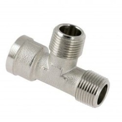 BONFIX Draad vertind T-stuk 3/8" bu. x 3/8" bu. x 3/8" bi.