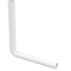 Wisa valpijpbocht 390x350 mm wit