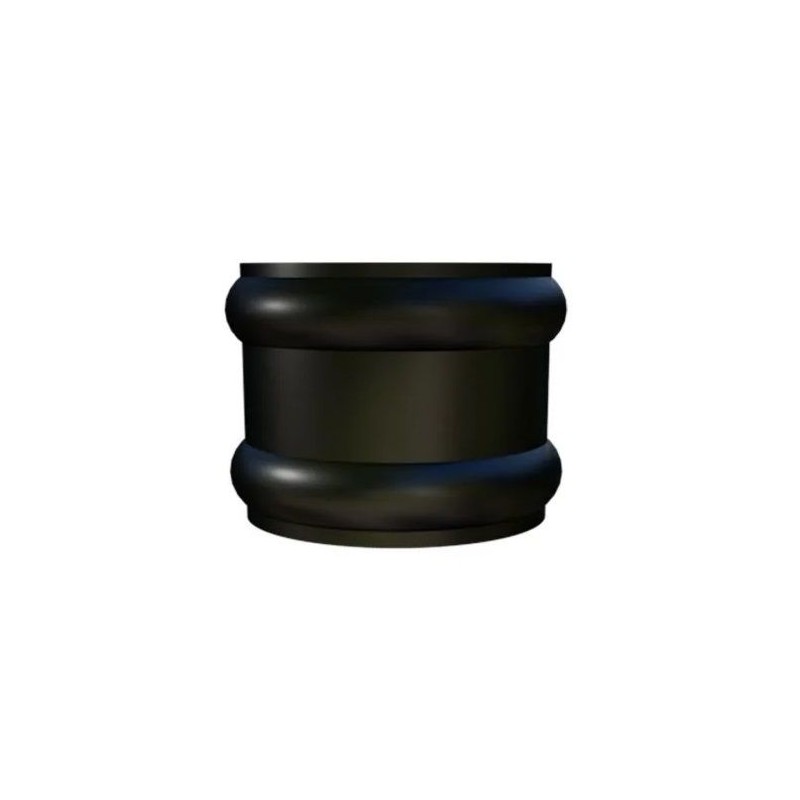 dubbele overschuif wrong  80 mm zink Anthra