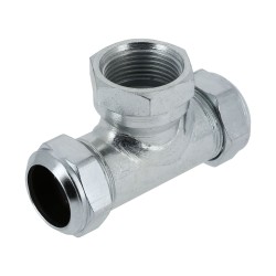 BONFIX Knel C-staal 110 T-stuk 22 x 3/4" bi.dr. x 22 mm