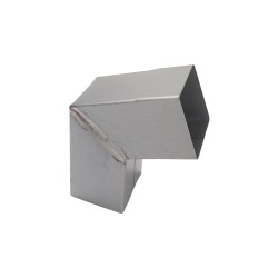RHEINZINK Bocht prePATINA blue-grey mof x spie 100 x 100 mm 45 graden