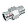 BONFIX M-press C-staal 3-delige koppeling 1" bu.dr. x 28 mm