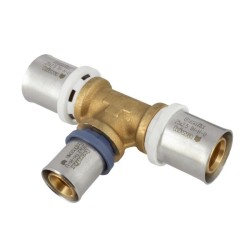 BONFIX Alu-pers verloop T-stuk 25 x 20 x 25 mm