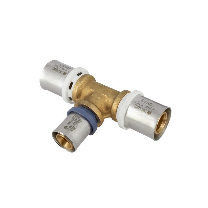 BONFIX Alu-pers verloop T-stuk 25 x 20 x 25 mm