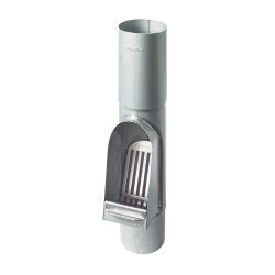 RHEINZINK Bladafscheider bladvanger 80mm prePATINA blue-grey