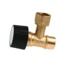 BONFIX Hoekstopkraan 3/8" x 12 mm soldeer messing