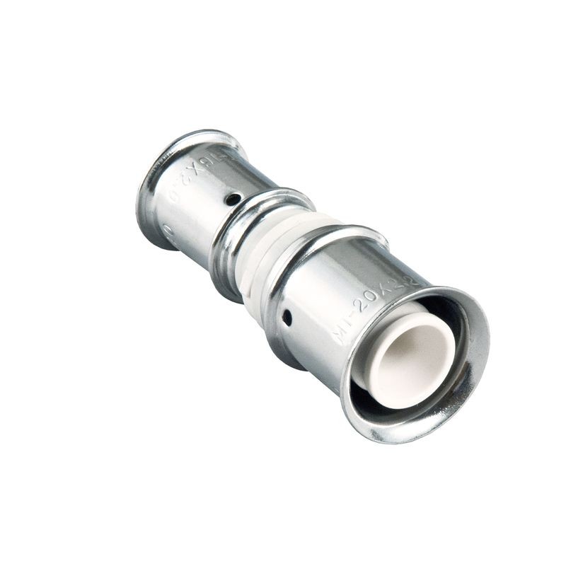 MultiTubo PPSU persfitting rechte koppeling 20 x 16 mm