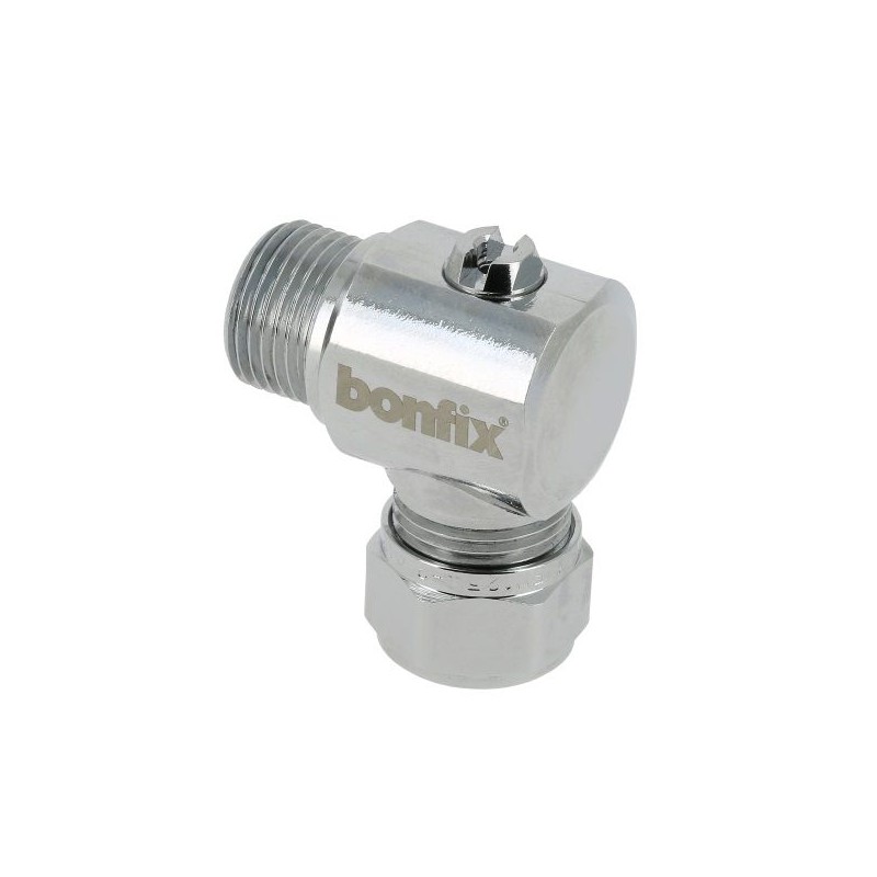 BONFIX Kogelstopkraan haaks knel 3/8 x 12 (schroevendraaier)