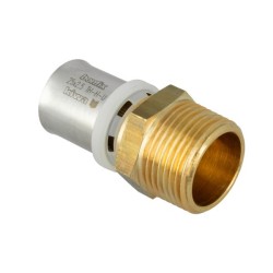 BONFIX Alu-pers puntstuk 1" bu.dr. x 25 mm