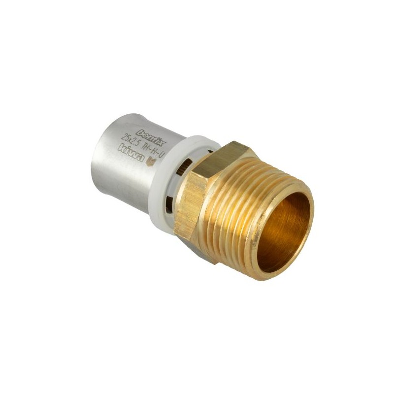 BONFIX Alu-pers puntstuk 1" bu.dr. x 25 mm