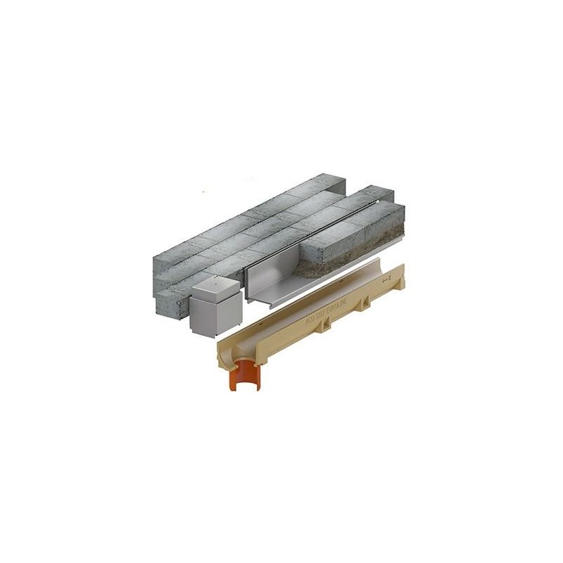 ACO Slotline RVS inspectiestuk 150+850mm H65