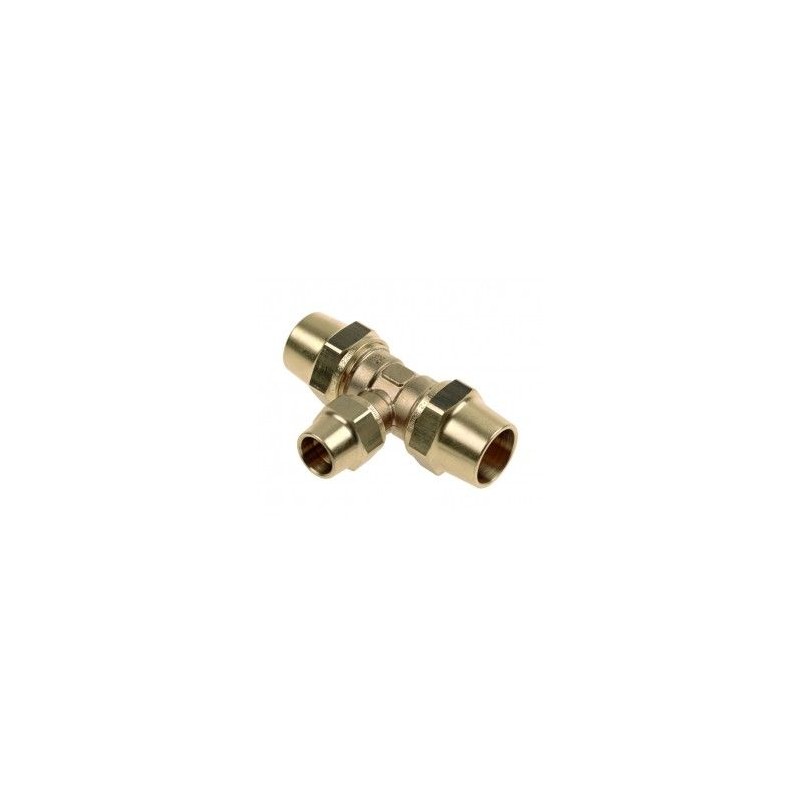 BONFIX BELGAS knel messing T-stuk 28 x 15 x 28 mm