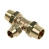 BONFIX BELGAS knel messing T-stuk 28 x 15 x 28 mm