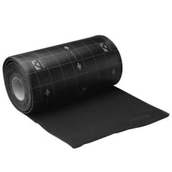 Ubiflex Standaard 250mm x 12m zwart