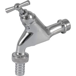 BPE beluchterkraan 1/2" krukbediening en keerklep