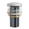 Luxe lange clickwaste 9cm 5/4" chroom