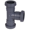Pipelife TopFit T-stuk 40 x 40 mm 90gr. 3xMof grijs