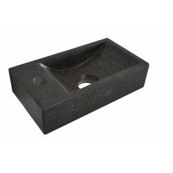 Raw fontein links 36x18x9 cm hardsteen gezoet