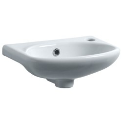 Trevi fontein 38 x 25 x 15 cm keramiek glans wit