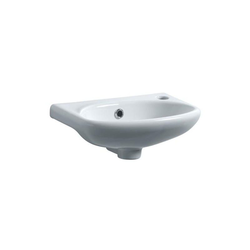Trevi fontein 38 x 25 x 15 cm keramiek glans wit