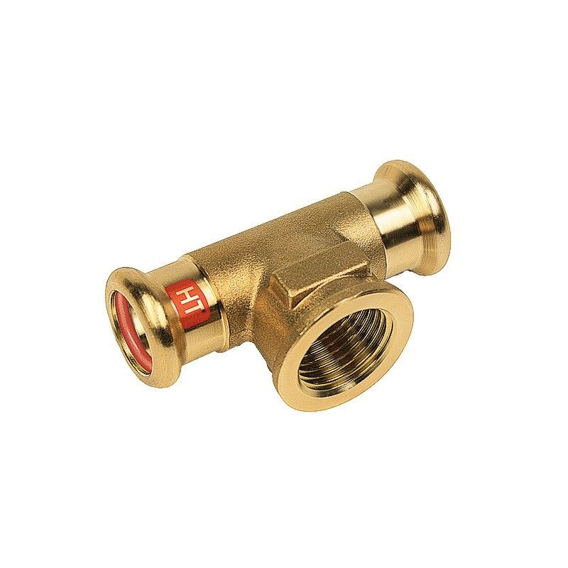 BONFIX M-press RK-solar T-koppeling 35 x 1/2" bi.dr. x 35 mm