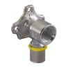 Uponor MLC-G gas pers-muurpl. flens 25x3/4