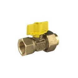 BPE gaskogelkraan 3/4" bi.dr. x 22 koppeling capilair - Gastec