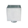 RHEINZINK Vergaarbak Kubus 200 walsblank 80mm