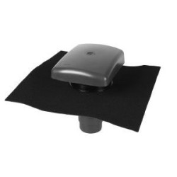 Ubbink Rioolontluchtingspan rvt200 Ubiflex Antracietgrijs 5-55 graden