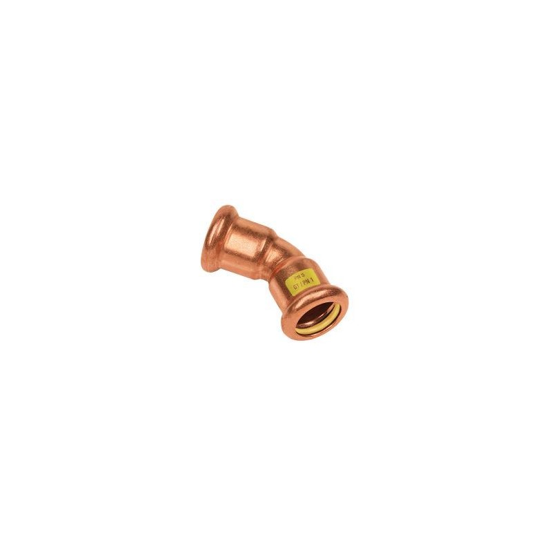 BONFIX M-press RK-gas bocht 45° 42 x 42 mm