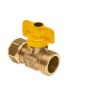 BONFIX Gaskogelkraan Knel messing 22 mm x 3/4" warteldraad