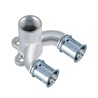 MultiTubo Persfitting metaal vertind U-muurplaat 16 x 1/2" bi.dr.