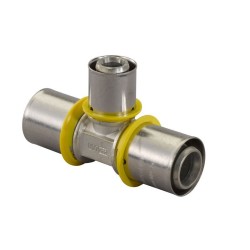 Uponor MLC-G gas pers T-stuk 25x20x20