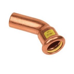 BONFIX M-press RK-gas insteekbocht 45° 42 mm x Ø42 mm