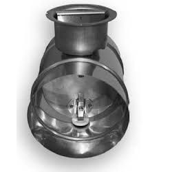Safe regelklep stalen kwadrant Ø315 mm