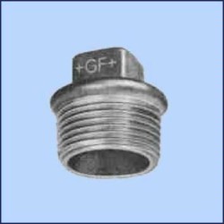 zwart malleable plug nr.290 1/4"