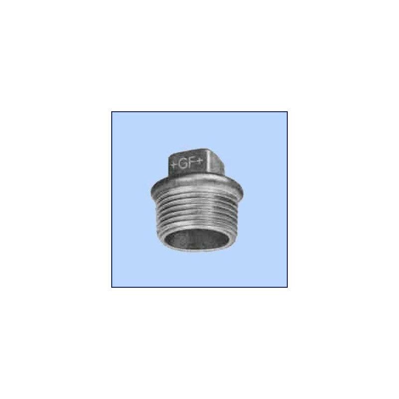 zwart malleable plug nr.290 1/4"