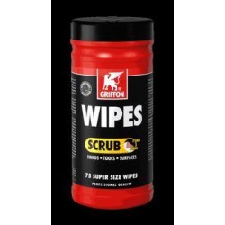 Griffon Wipes Scrub - dispenser 75 stuks