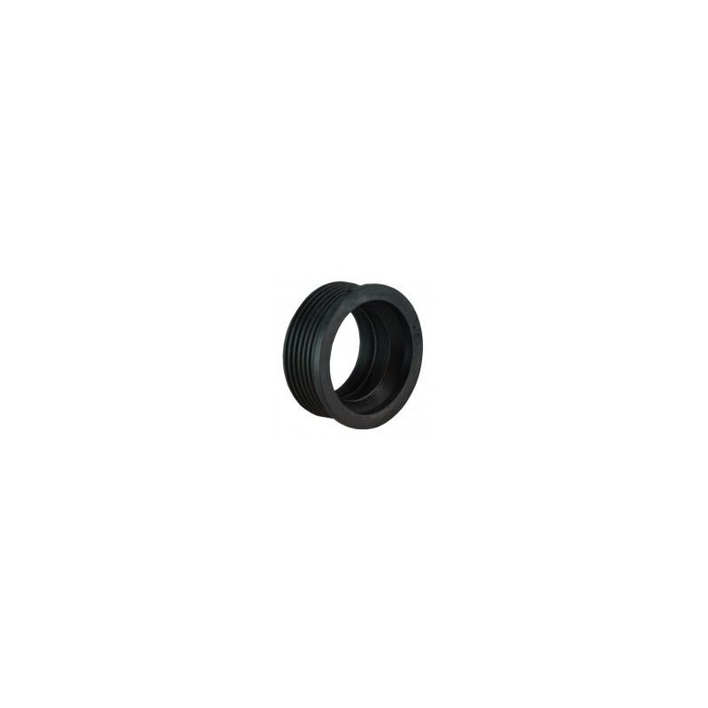 rubber overgangsring  50 x 32 mm metaal / pvc
