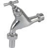 BPE beluchterkraan 1/2" krukbediening gepolijst verchroomd