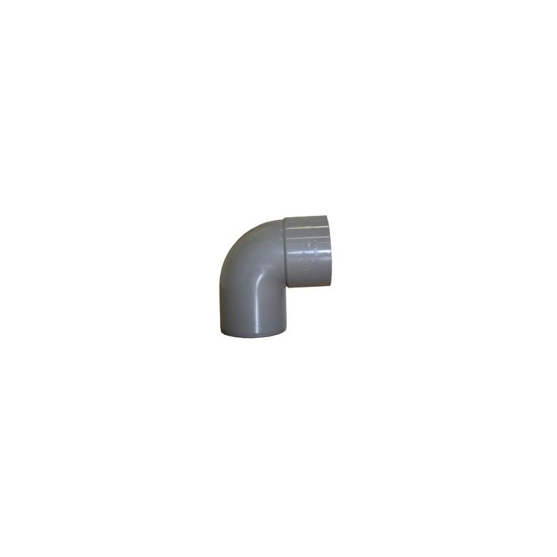 Pipelife hwa bocht Mof x Spie 90gr.  100 mm grijs