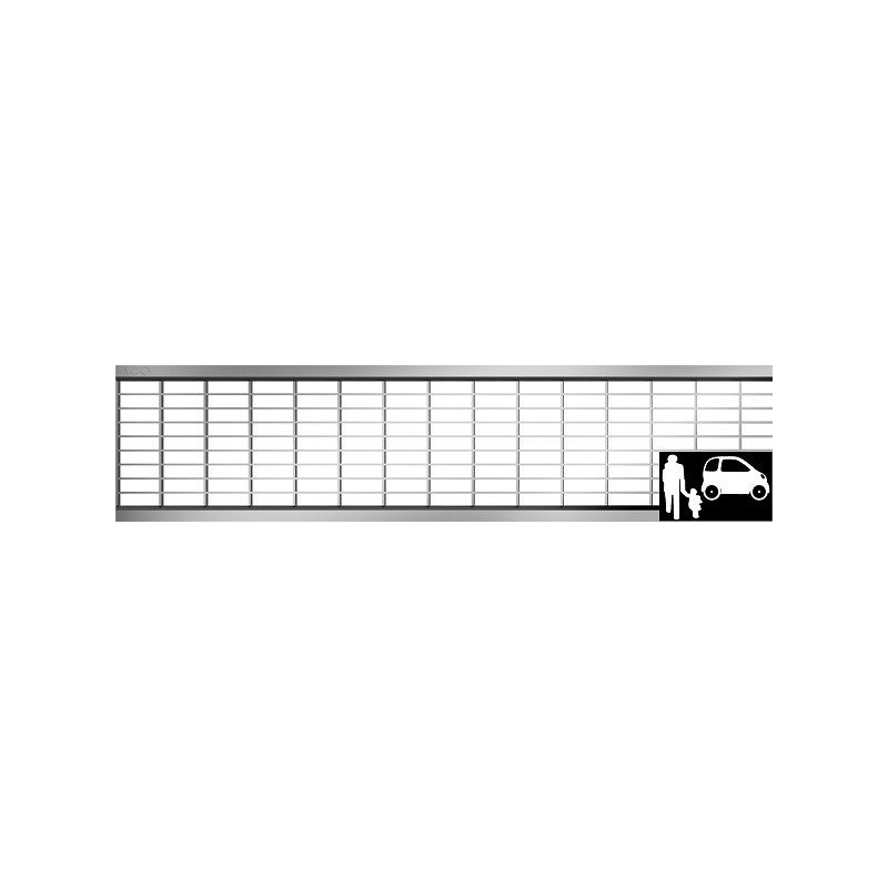 ACO Maasrooster RVS L500mm
